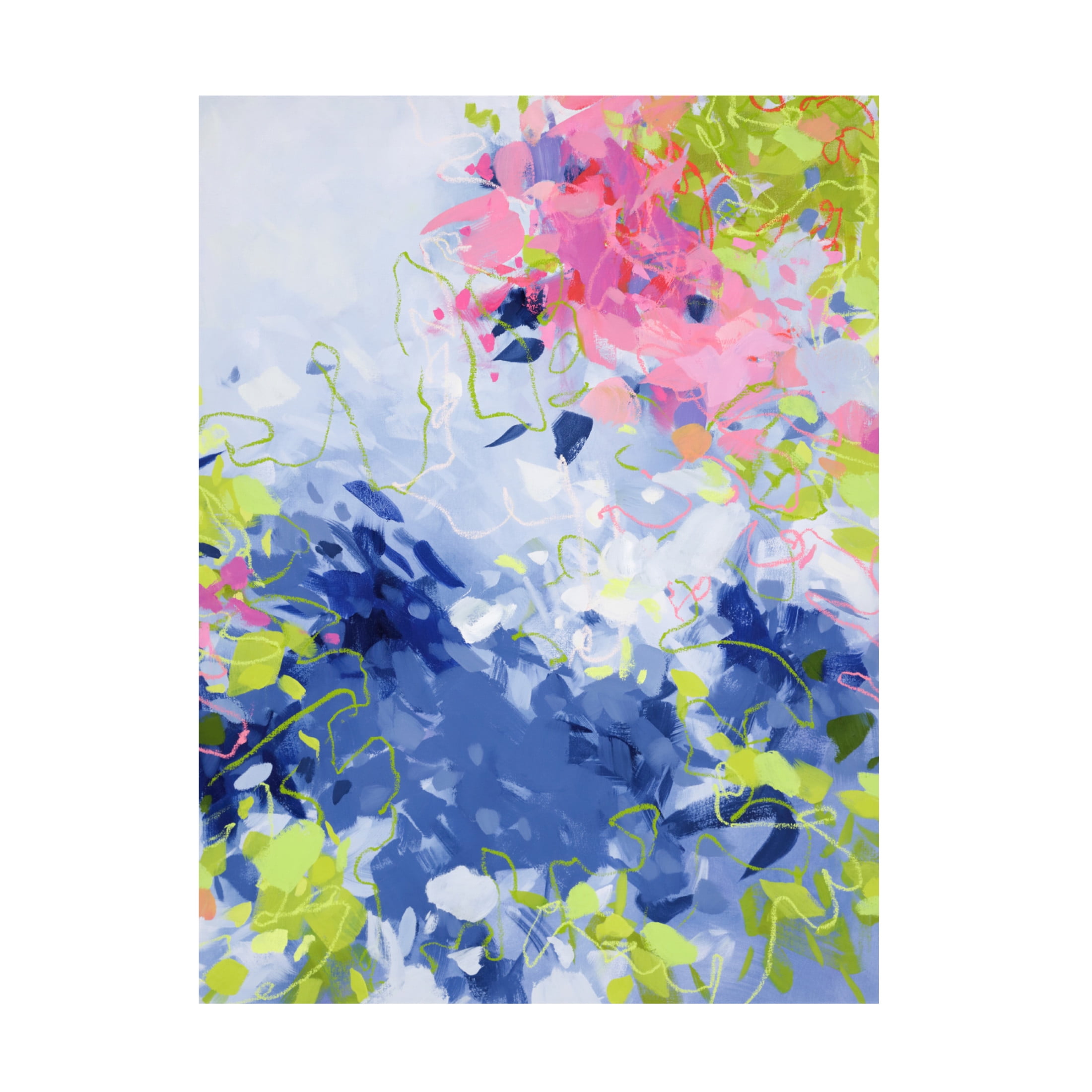 Canvas Wall Art - Cameron Schmitz 'Spring Ascent' Wall Art for Living Room, Bedroom, or Office Décor by Trademark Fine Art - 18 x 24 Inches