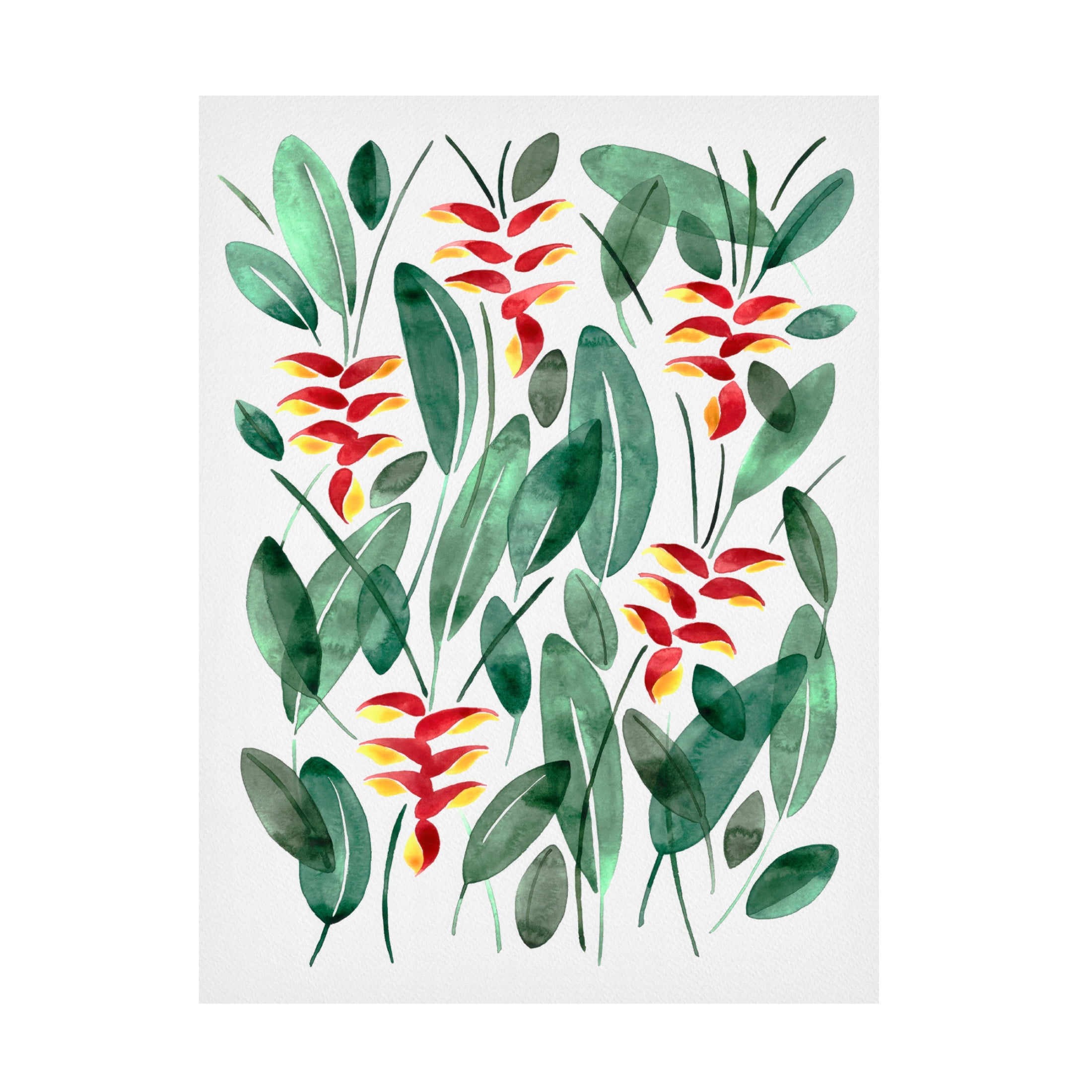 Canvas Wall Art - Cami Juncos 'Hanging Lobster Claw' Wall Art for Living Room, Bedroom, or Office Décor by Trademark Fine Art - 35 x 47 Inches