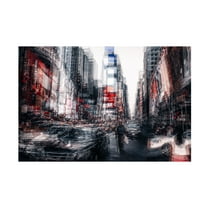 Canvas Wall Art - Carmine Chiriaco 'Urban Jungle' Wall Art for Living Room, Bedroom, or Office Décor by Trademark Fine Art - 19 x 12 Inches