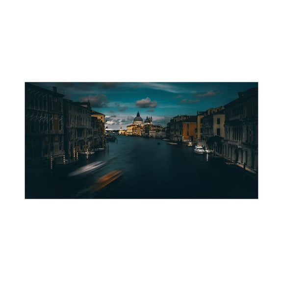 Canvas Wall Art - Carmine Chiriaco 'Venice' Wall Art for Living Room, Bedroom, or Office D?cor by Trademark Fine Art - 19 x 10 Inches