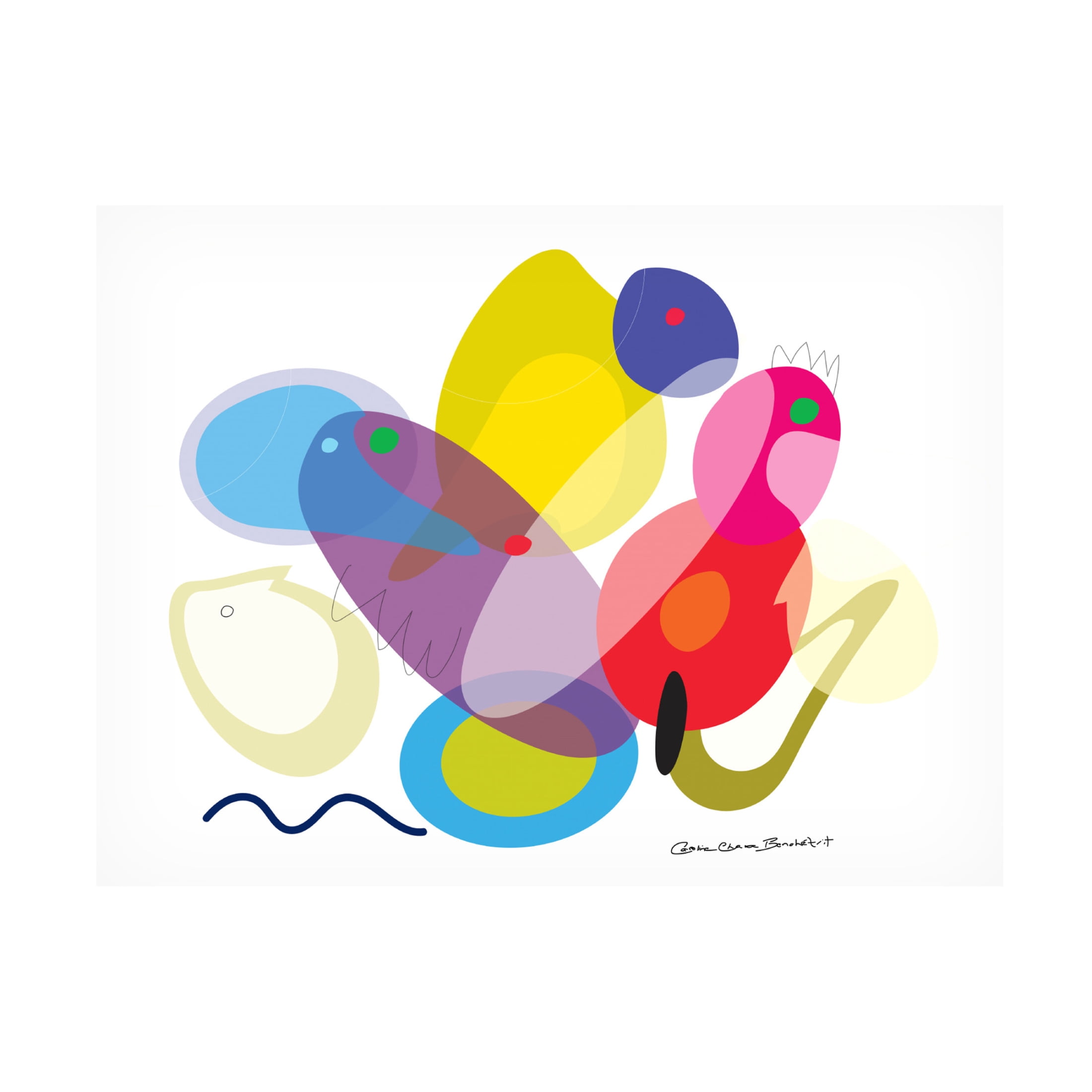 Canvas Wall Art - Caroline Benchétrit 'We Were Different I' Wall Art for Living Room, Bedroom, or Office Décor by Trademark Fine Art - 32 x 24 Inches