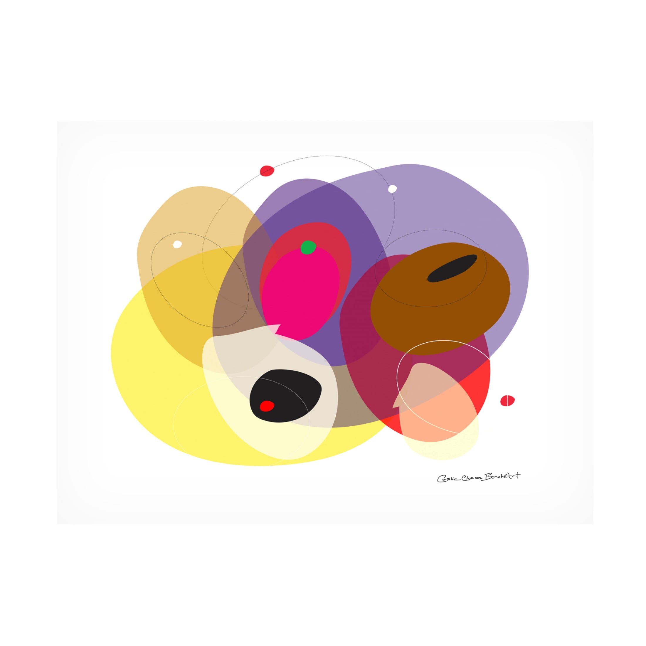 Canvas Wall Art - Caroline Benchétrit 'We Were Different II' Wall Art for Living Room, Bedroom, or Office Décor by Trademark Fine Art - 32 x 24 Inches