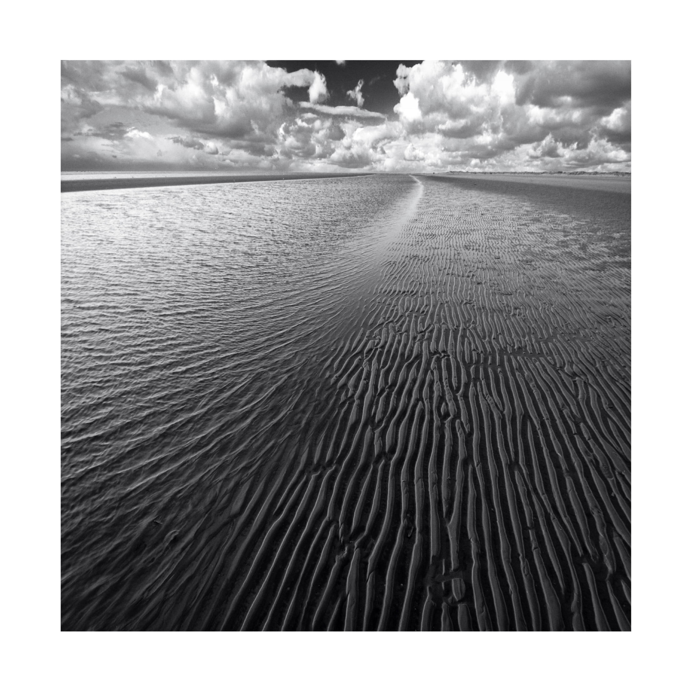 Canvas Wall Art - Carsten Meyerdierks 'Ocean A Clouds' Wall Art for Living Room, Bedroom, or Office D?cor by Trademark Fine Art - 18 x 18 Inches
