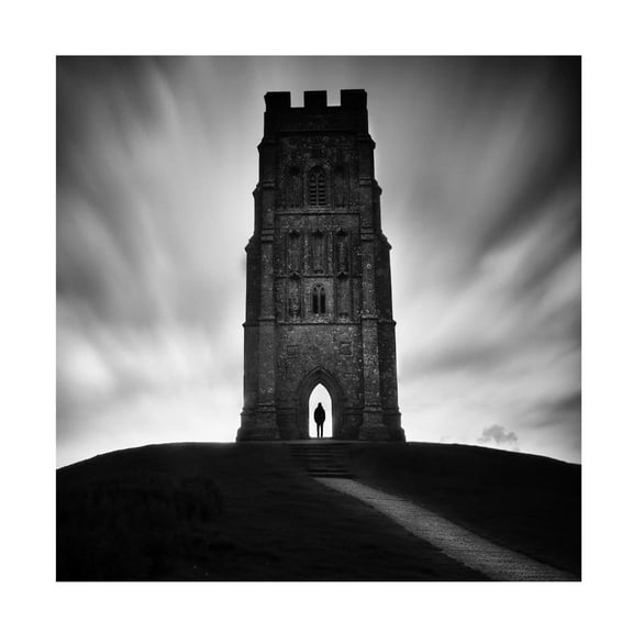 Canvas Wall Art - Catalin Alexandru 'Alone!' Wall Art for Living Room, Bedroom, or Office Décor by Trademark Fine Art - 14 x 14 Inches
