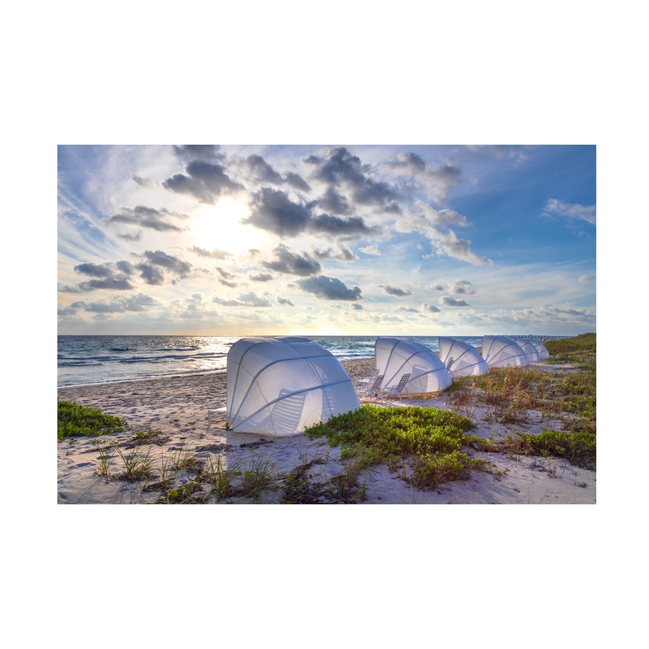 Canvas Wall Art - Celebrate Life Gallery 'Summer Whites' Wall Art for Living Room, Bedroom, or Office Décor by Trademark Fine Art - 32 x 22 Inches