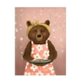 thumbnail image 1 of Canvas Wall Art - Christine Rotolo 'Animal Personality 3' Wall Art for Living Room, Bedroom, or Office Décor by Trademark Fine Art - 14 x 19 Inches, 1 of 4