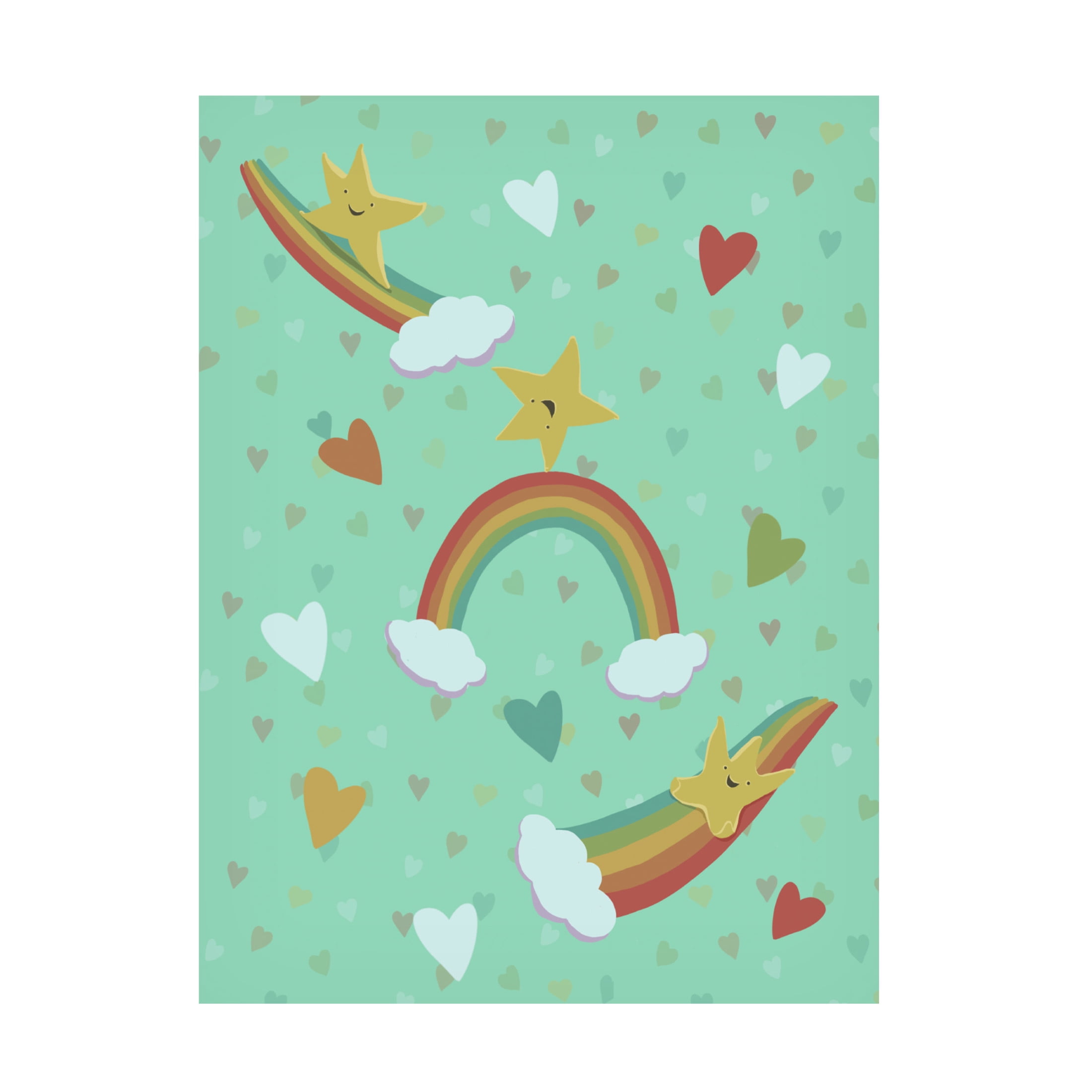 Canvas Wall Art - Christine Rotolo 'Lucky Star' Wall Art for Living Room, Bedroom, or Office Décor by Trademark Fine Art - 18 x 24 Inches