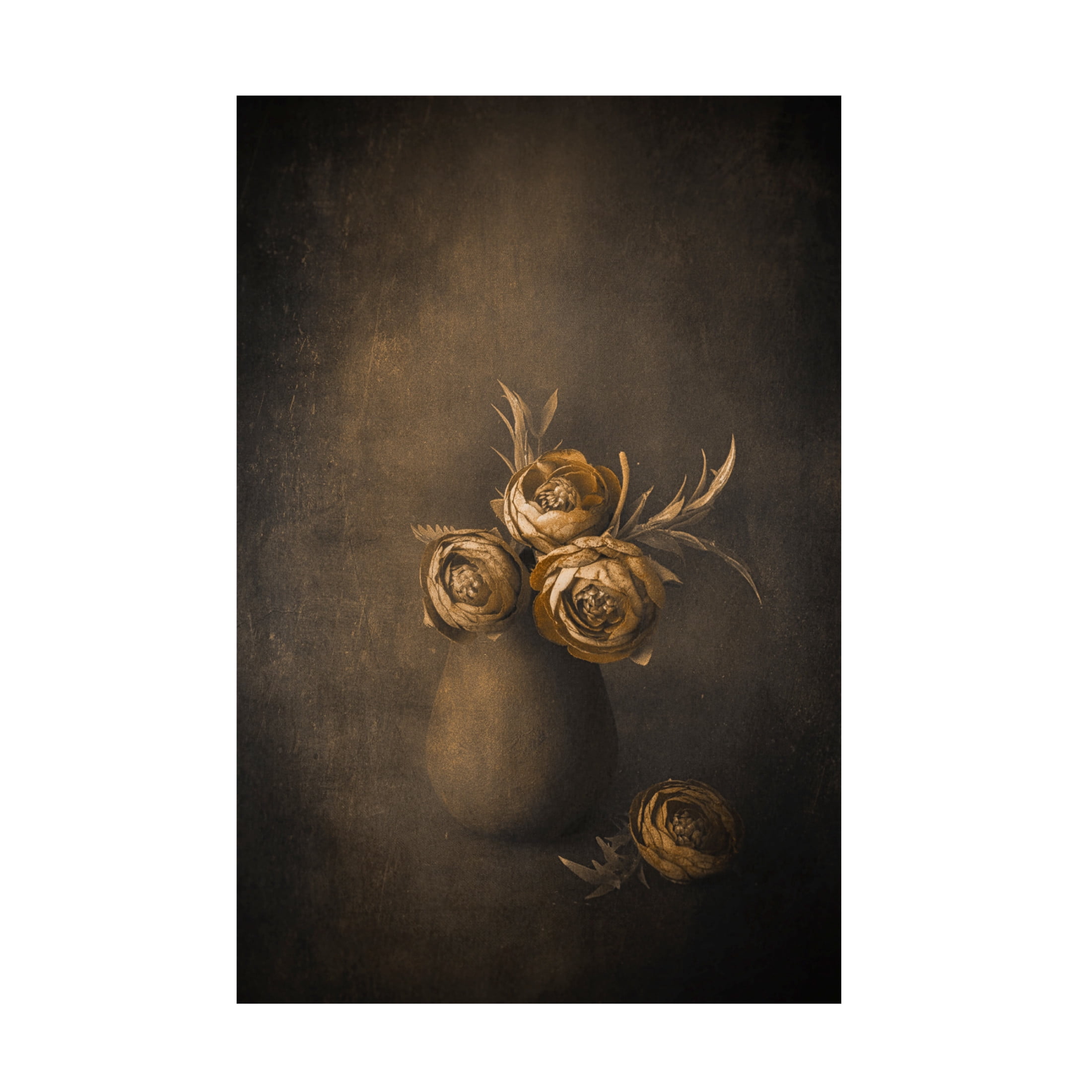 Canvas Wall Art - Cicek Kiral 'Fantasy' Wall Art for Living Room, Bedroom, or Office Décor by Trademark Fine Art - 30 x 47 Inches