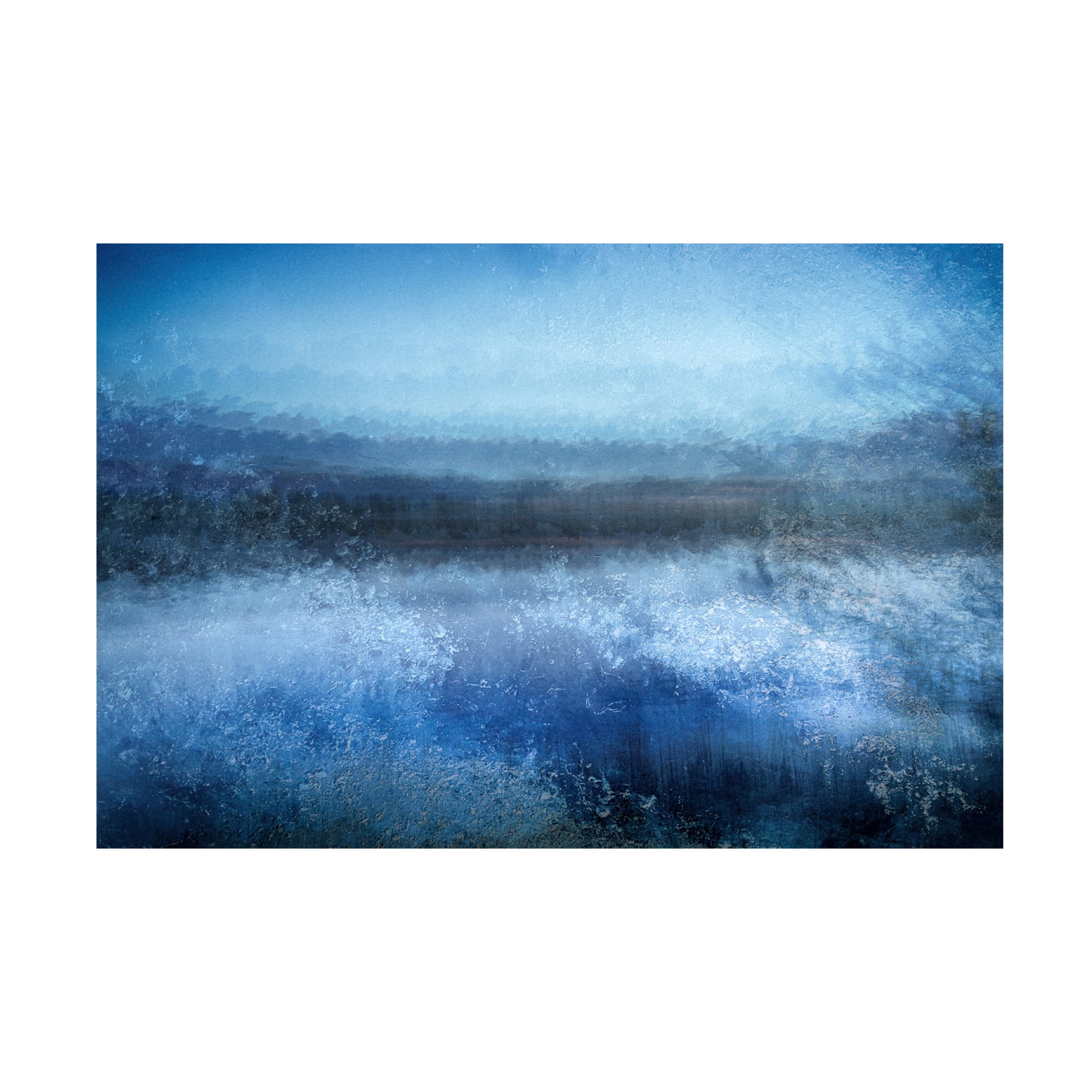 Canvas Wall Art - Cicek Kiral 'Winter Is Cold As Ice' Wall Art for Living Room, Bedroom, or Office Décor by Trademark Fine Art - 24 x 16 Inches