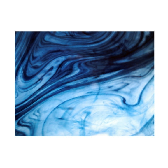 Canvas Wall Art - Clive Branson 'Abstract Wave' Wall Art for Living Room, Bedroom, or Office Décor by Trademark Fine Art - 19 x 14 Inches