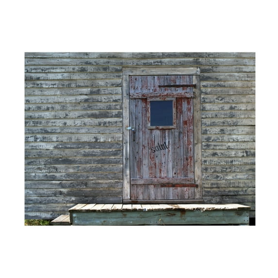 Canvas Wall Art - Clive Branson 'Barn 1' Wall Art for Living Room, Bedroom, or Office Décor by Trademark Fine Art - 32 x 24 Inches