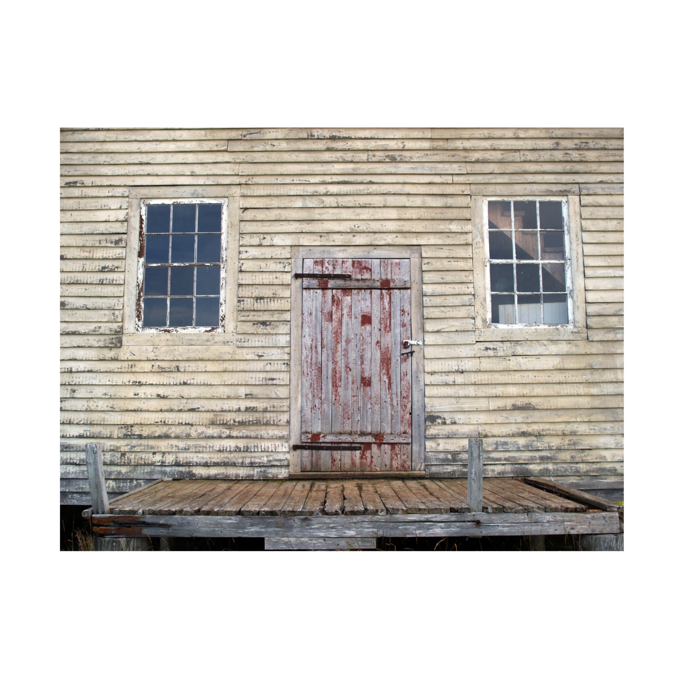 Canvas Wall Art - Clive Branson 'Barn 2' Wall Art for Living Room, Bedroom, or Office Décor by Trademark Fine Art - 24 x 18 Inches
