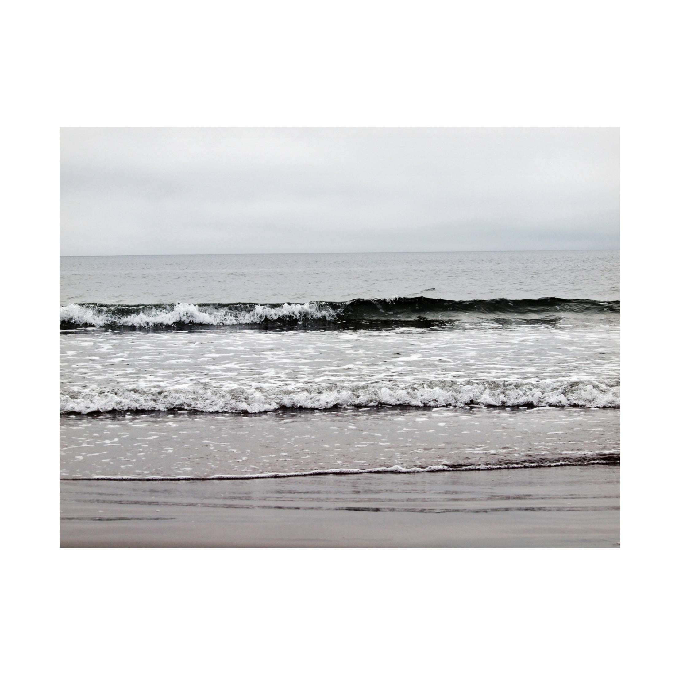 Canvas Wall Art - Clive Branson 'Wave Ns' Wall Art for Living Room, Bedroom, or Office Décor by Trademark Fine Art - 47 x 35 Inches