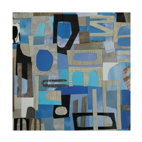 Canvas Wall Art - Coco Good 'Skies Over the Camargue I' Wall Art for Living Room, Bedroom, or Office Décor by Trademark Fine Art - 35 x 35 Inches