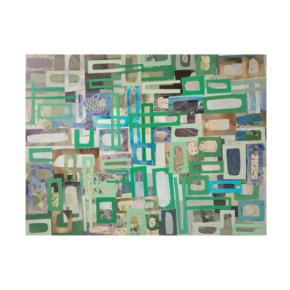 Canvas Wall Art - Coco Good 'Yucatan Mayan Village III' Wall Art for Living Room, Bedroom, or Office Décor by Trademark Fine Art - 32 x 24 Inches