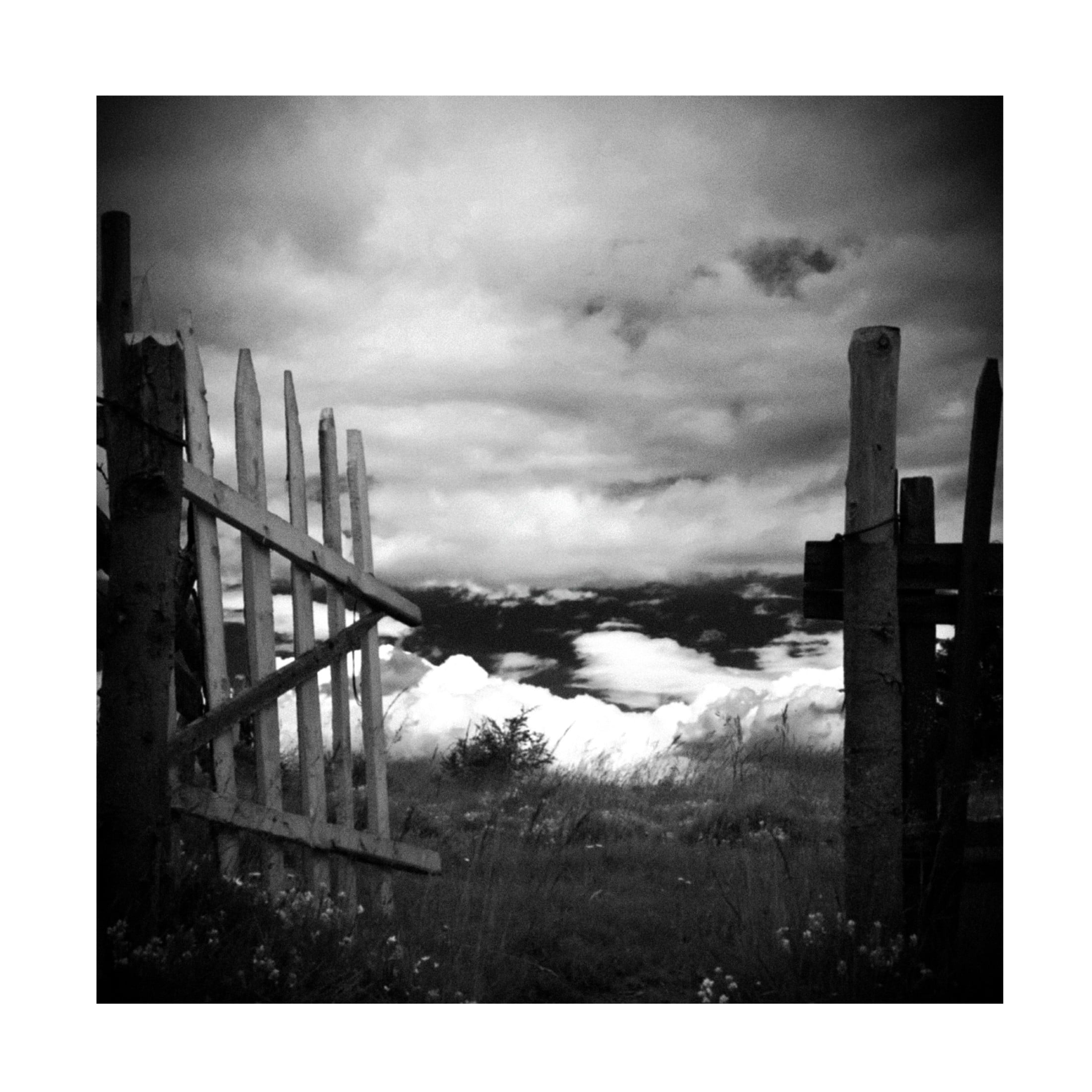 Canvas Wall Art - Codrin Lupei 'Gate Views' Wall Art for Living Room, Bedroom, or Office D?cor by Trademark Fine Art - 14 x 14 Inches