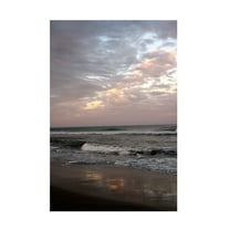 Canvas Wall Art - DANE 'Beaches 29' Wall Art for Living Room, Bedroom, or Office Décor by Trademark Fine Art - 12 x 19 Inches
