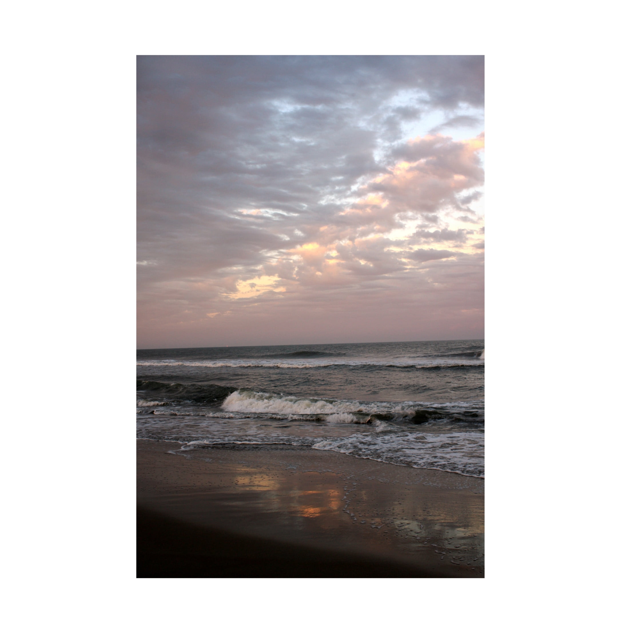 Canvas Wall Art - DANE 'Beaches 29' Wall Art for Living Room, Bedroom, or Office Décor by Trademark Fine Art - 30 x 47 Inches