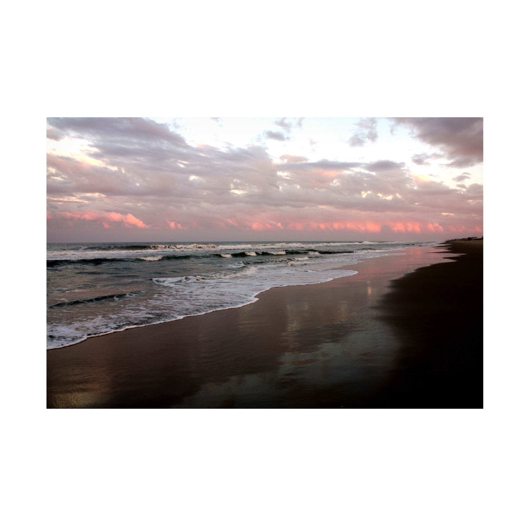 Canvas Wall Art - DANE 'Beaches 34' Wall Art for Living Room, Bedroom, or Office Décor by Trademark Fine Art - 47 x 30 Inches