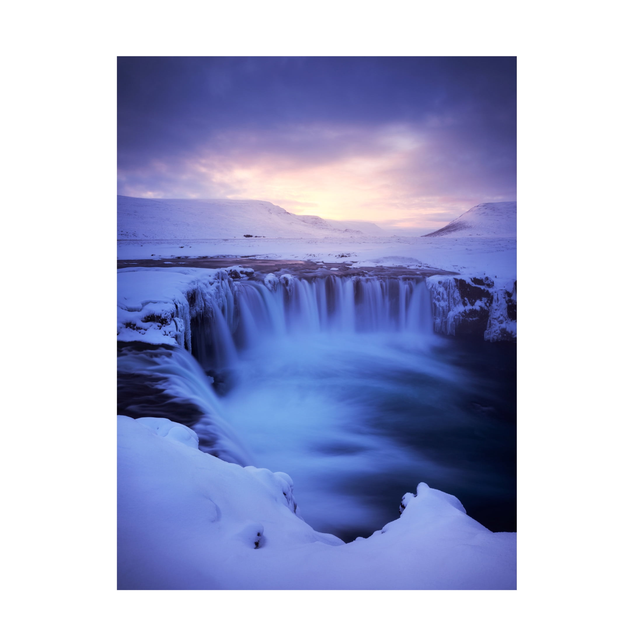 Canvas Wall Art - Daniel Gastager 'Winter Magic' Wall Art for Living Room, Bedroom, or Office D?cor by Trademark Fine Art - 14 x 19 Inches