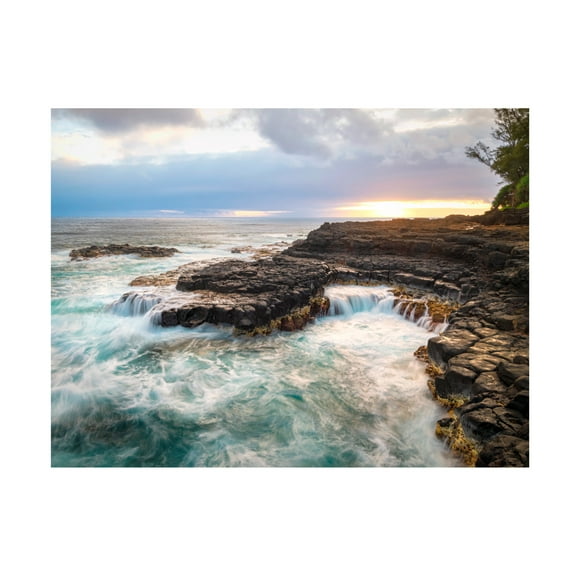 Canvas Wall Art - Danny Head 'North Shore' Wall Art for Living Room, Bedroom, or Office Décor by Trademark Fine Art - 19 x 14 Inches
