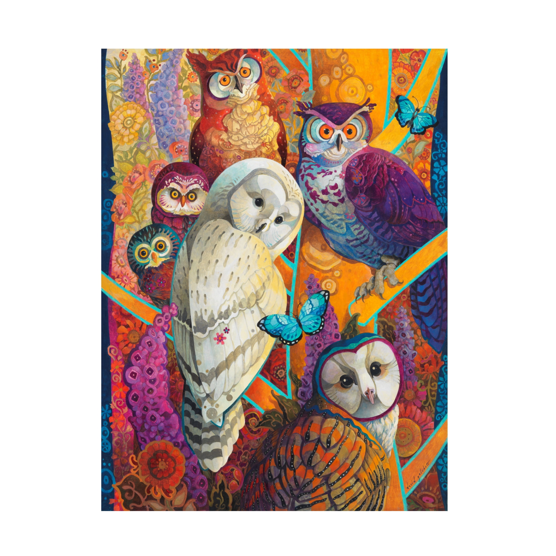Canvas Wall Art - David Galchutt 'Meeting of the Minds' Wall Art for Living Room, Bedroom, or Office Décor by Trademark Fine Art - 14 x 19 Inches