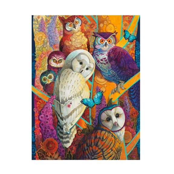 Canvas Wall Art - David Galchutt 'Meeting of the Minds' Wall Art for Living Room, Bedroom, or Office Décor by Trademark Fine Art - 14 x 19 Inches