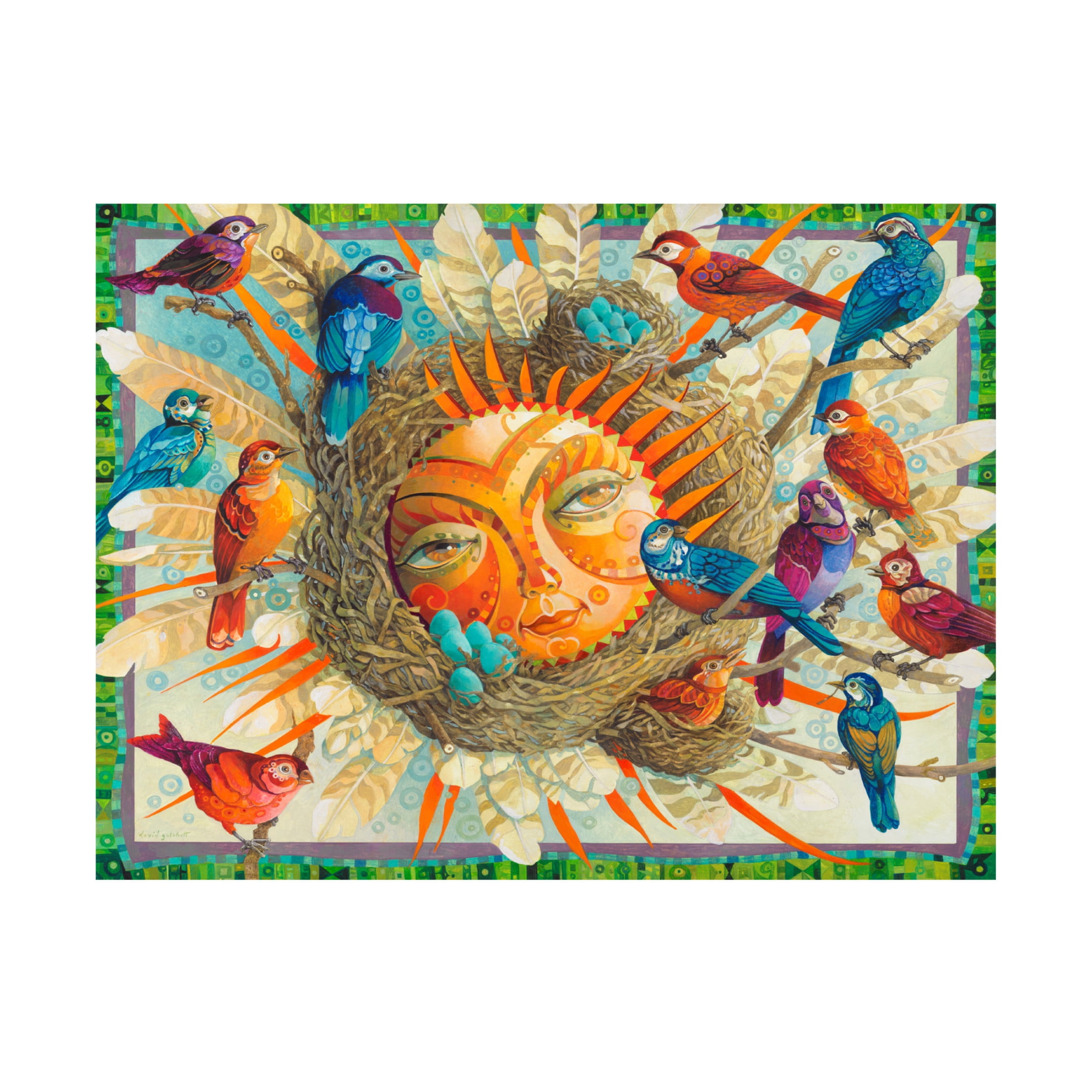 Canvas Wall Art - David Galchutt 'Shine' Wall Art for Living Room, Bedroom, or Office Décor by Trademark Fine Art - 24 x 18 Inches