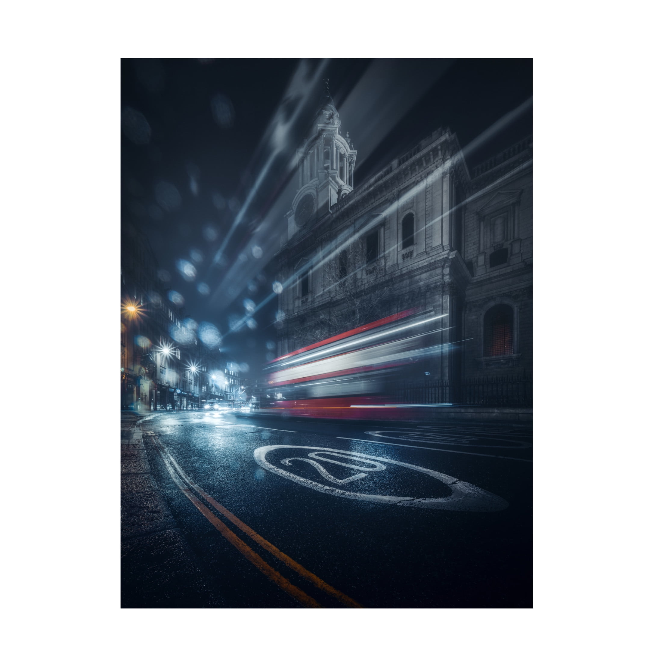 Canvas Wall Art - David George 'Hustle' Wall Art for Living Room, Bedroom, or Office Décor by Trademark Fine Art - 14 x 19 Inches