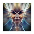 thumbnail image 1 of Canvas Wall Art - David Manlove 'Nefertiti 2' Wall Art for Living Room, Bedroom, or Office Décor by Trademark Fine Art - 24 x 24 Inches, 1 of 4