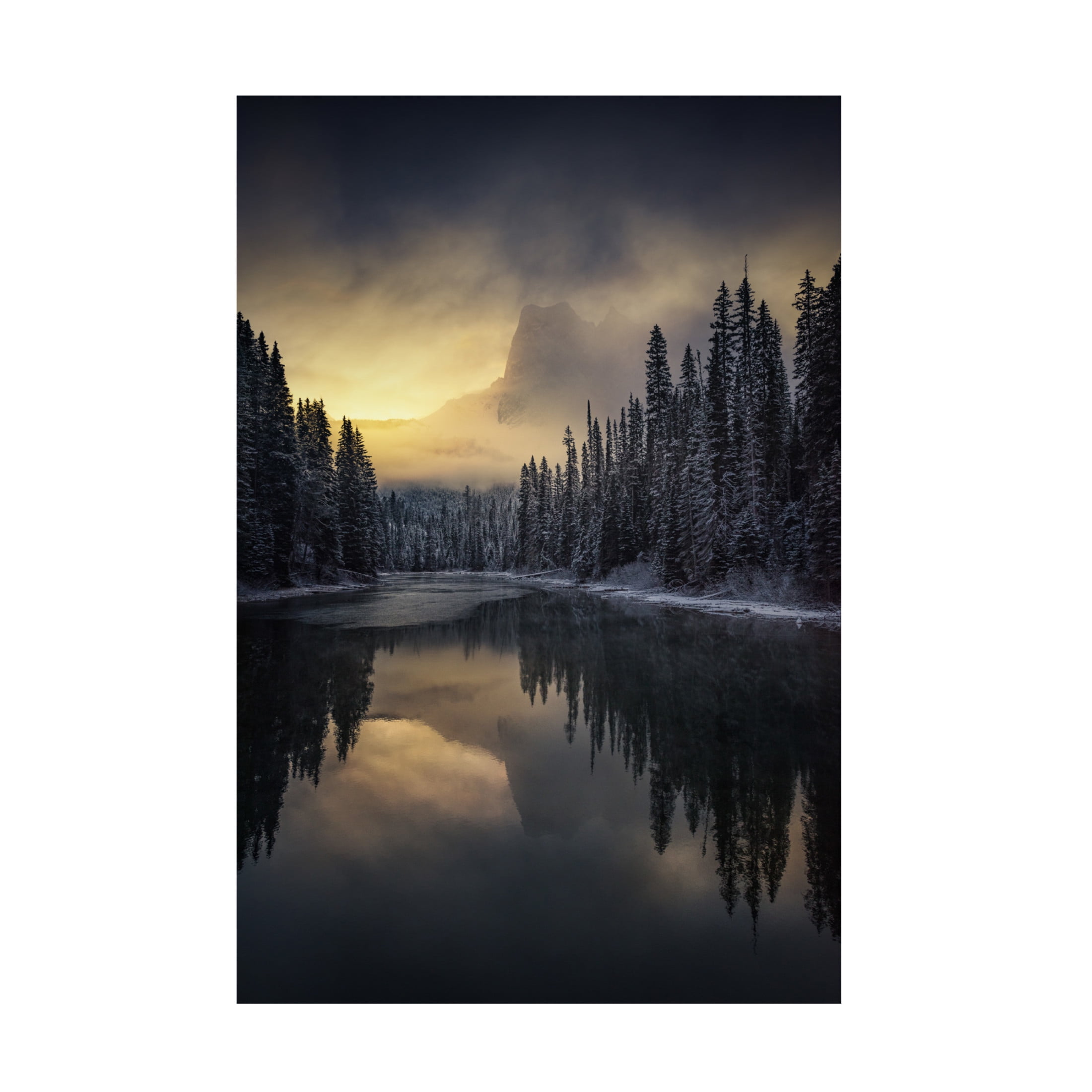 Canvas Wall Art - David Martin Castan 'Untitled' Wall Art for Living Room, Bedroom, or Office Décor by Trademark Fine Art - 30 x 47 Inches