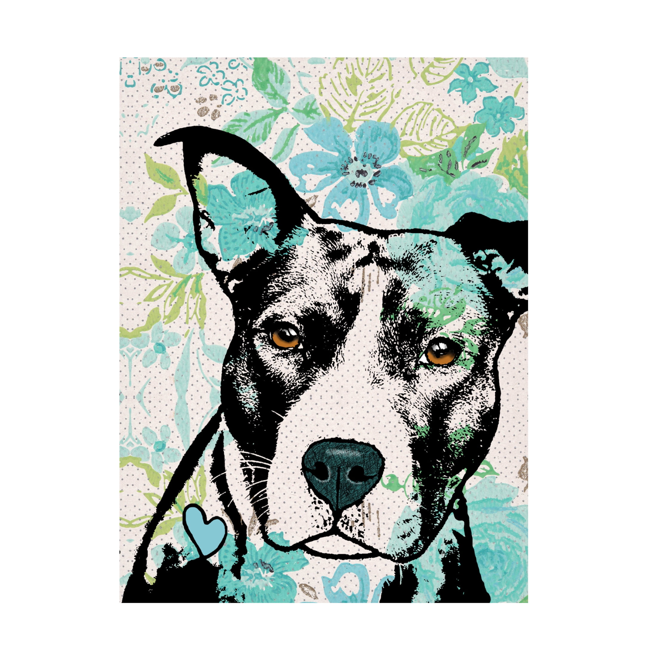 Canvas Wall Art - Dean Russo 'A Serious Side' Wall Art for Living Room, Bedroom, or Office Décor by Trademark Fine Art - 18 x 24 Inches
