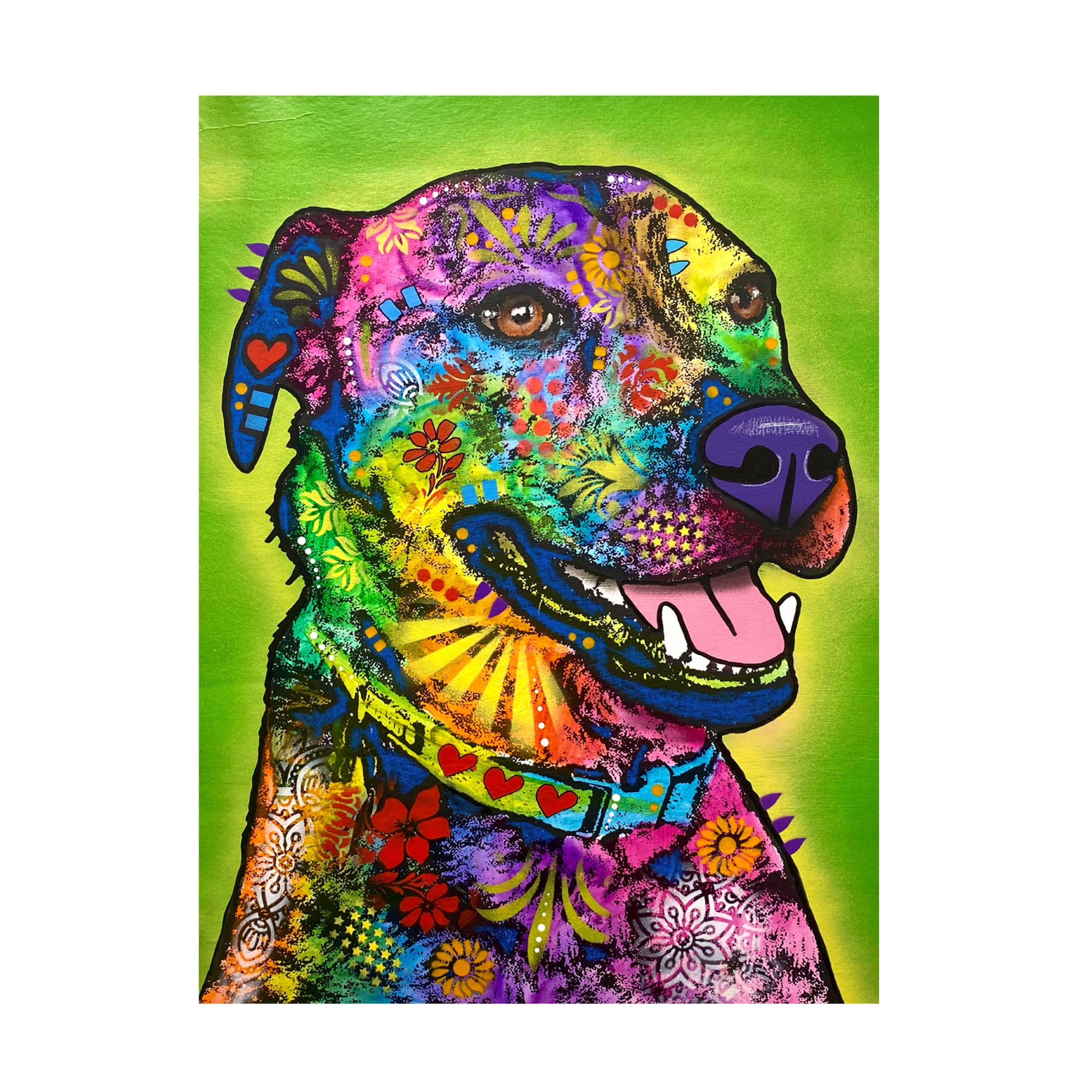 Canvas Wall Art - Dean Russo 'Am Fren Doing Heckin Alright' Wall Art for Living Room, Bedroom, or Office Décor by Trademark Fine Art - 14 x 19 Inches