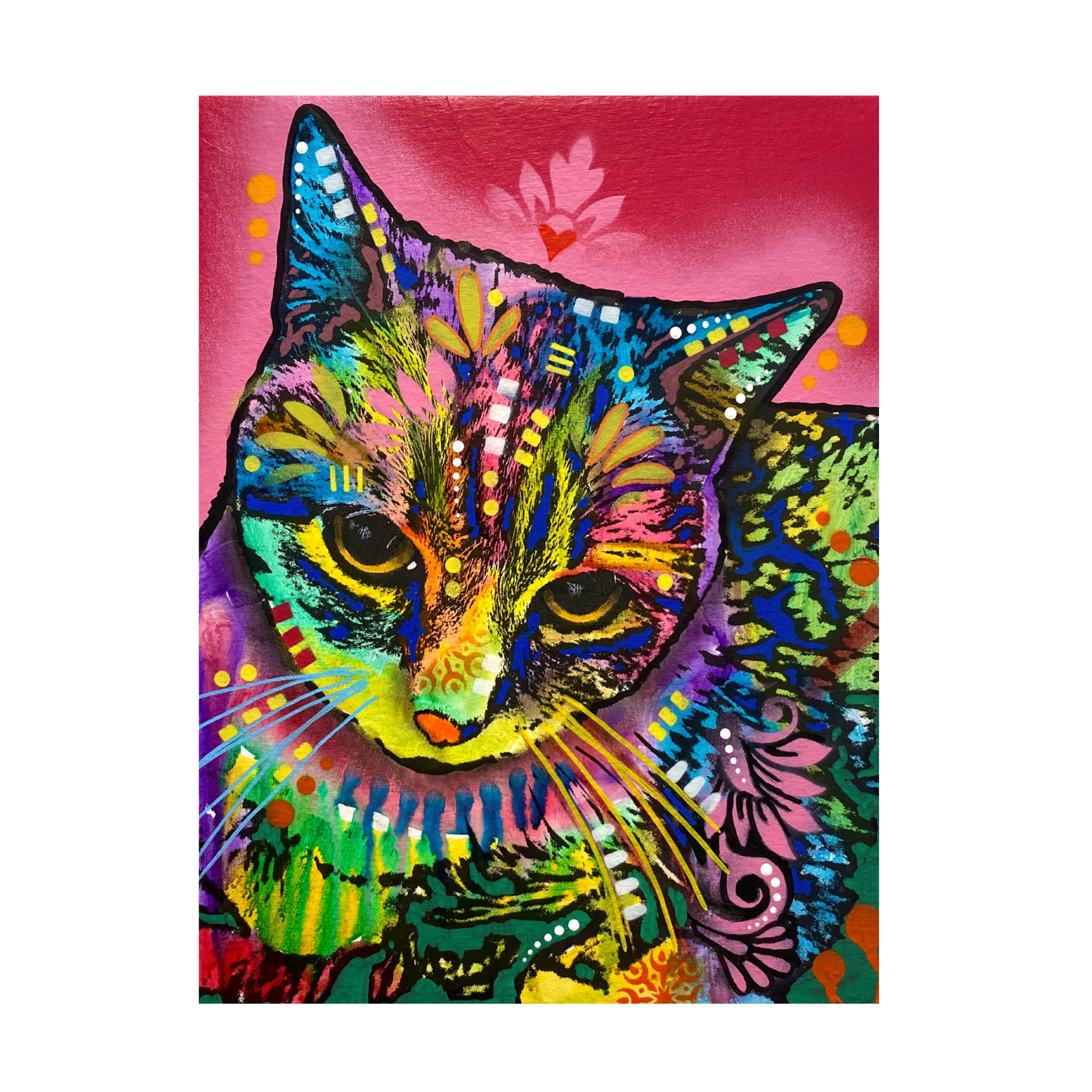Canvas Wall Art - Dean Russo 'Am Smol' Wall Art for Living Room, Bedroom, or Office Décor by Trademark Fine Art - 24 x 32 Inches