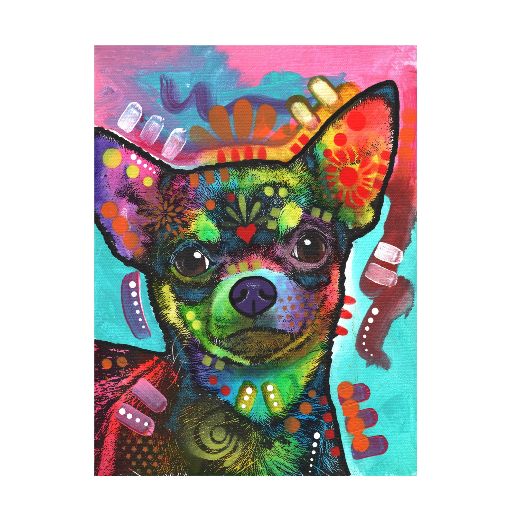 Canvas Wall Art - Dean Russo 'Chi' Wall Art for Living Room, Bedroom, or Office Décor by Trademark Fine Art - 24 x 32 Inches