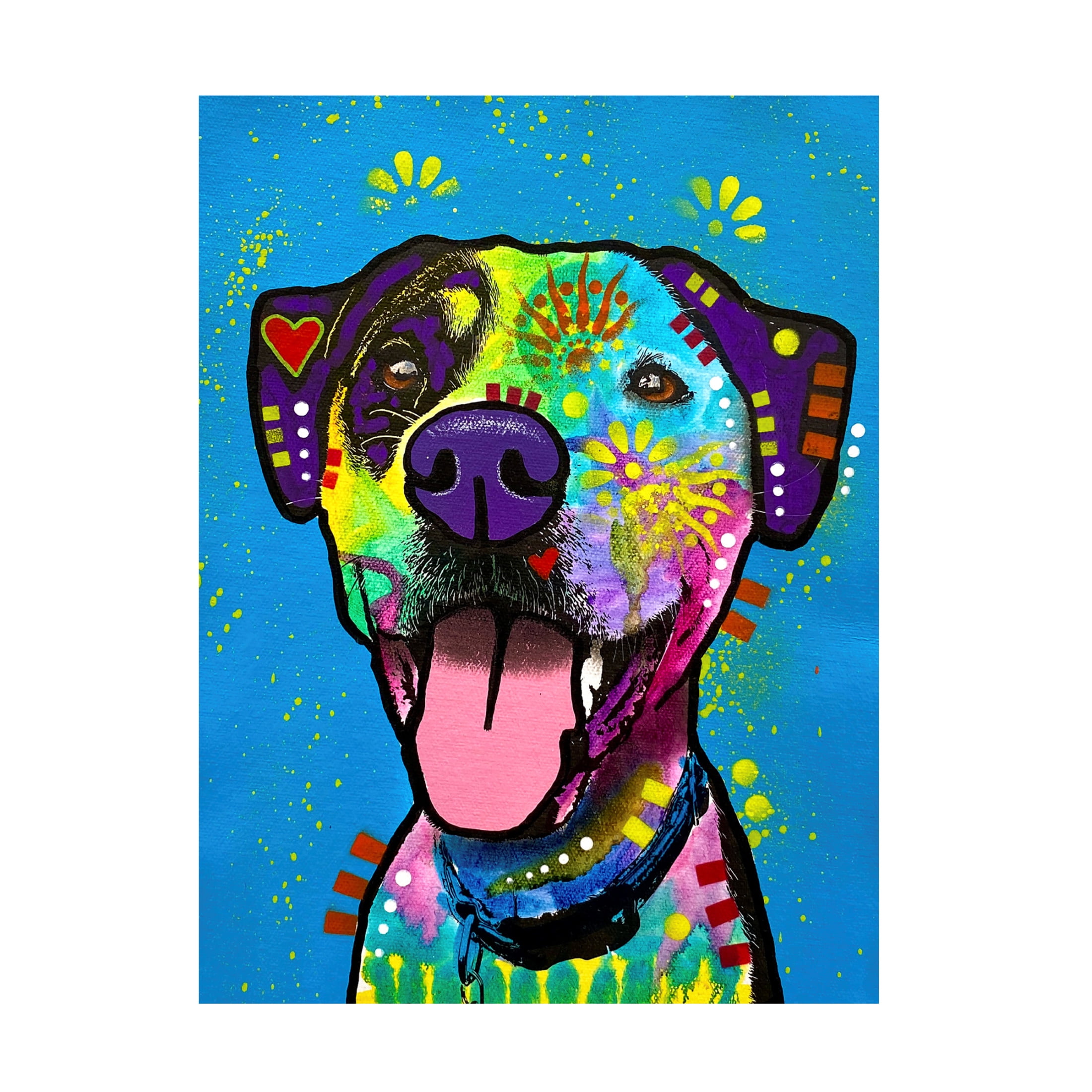 Canvas Wall Art - Dean Russo 'Delux' Wall Art for Living Room, Bedroom, or Office Décor by Trademark Fine Art - 35 x 47 Inches