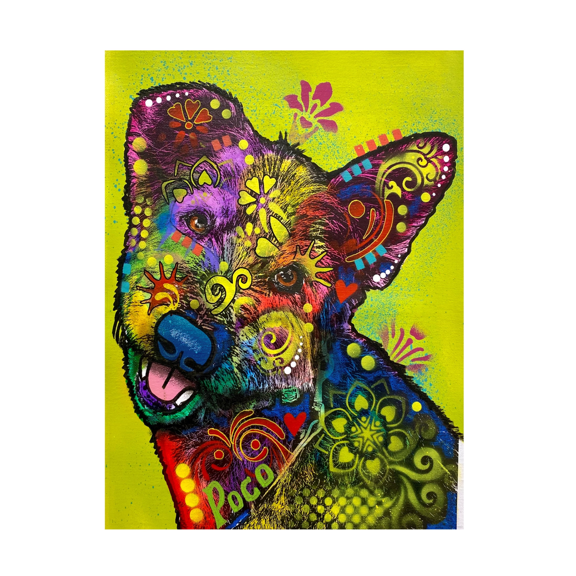 Canvas Wall Art - Dean Russo 'Did I Ever Tell You How Cute You Are' Wall Art for Living Room, Bedroom, or Office Décor by Trademark Fine Art - 14 x 19 Inches