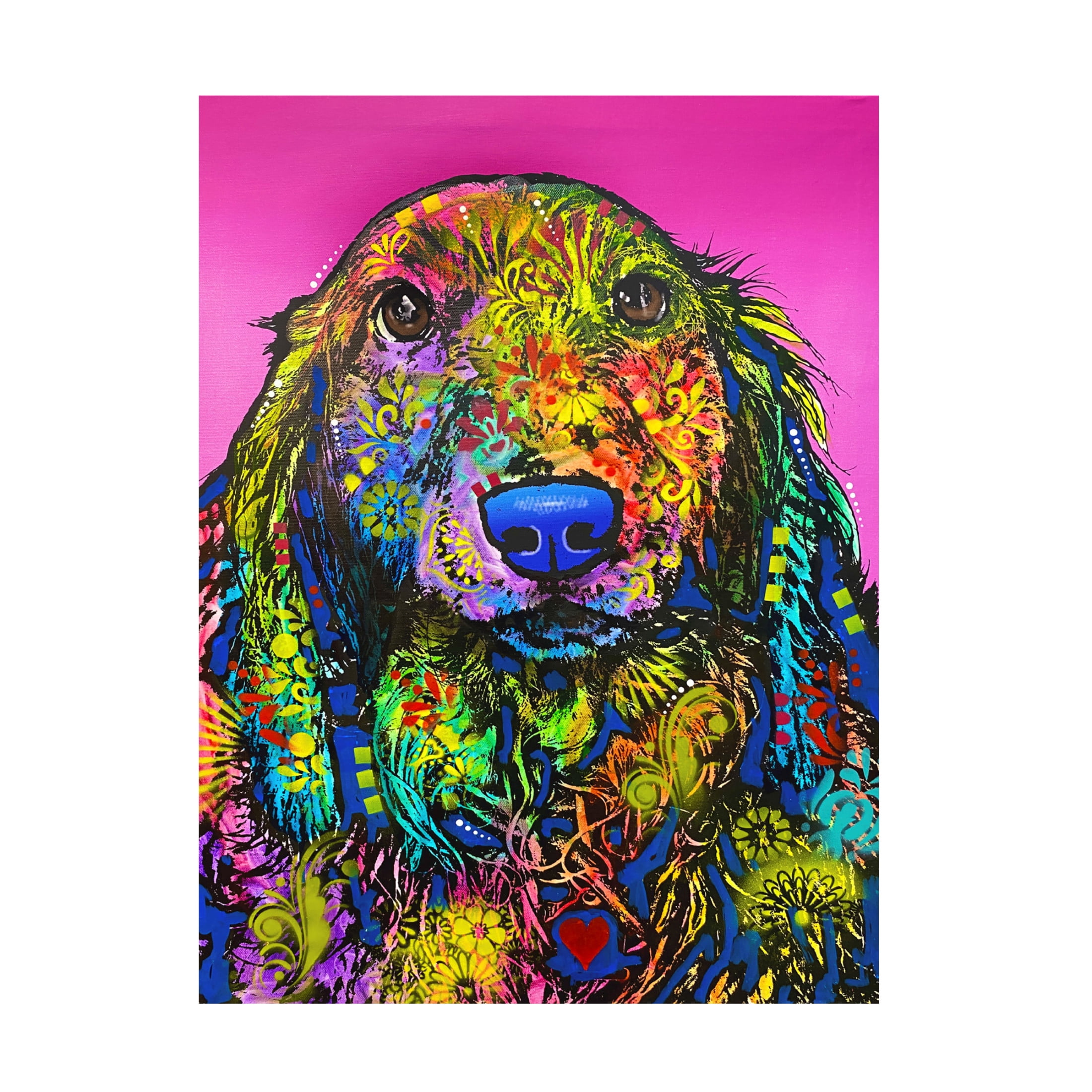 Canvas Wall Art - Dean Russo 'Do You Really Mean It' Wall Art for Living Room, Bedroom, or Office Décor by Trademark Fine Art - 18 x 24 Inches