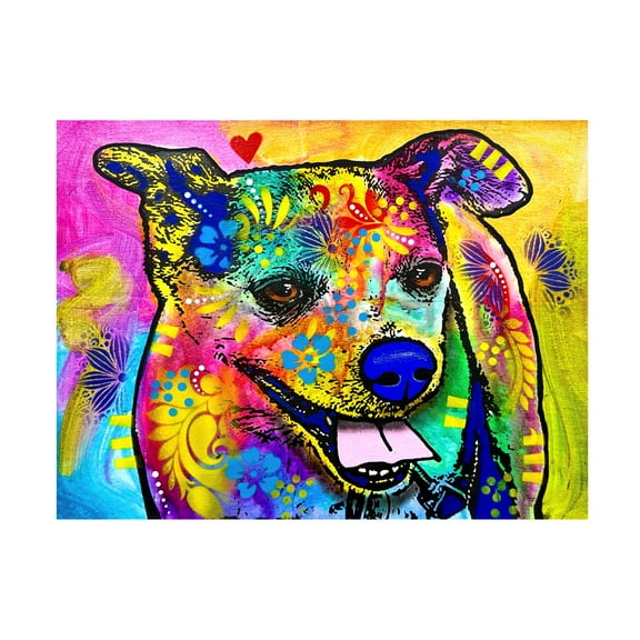 Canvas Wall Art - Dean Russo- Exclusive 'Flowing' Wall Art for Living Room, Bedroom, or Office Décor by Trademark Fine Art - 19 x 14 Inches