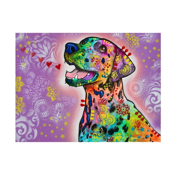 Canvas Wall Art - Dean Russo- Exclusive 'Goodest of Puppers' Wall Art for Living Room, Bedroom, or Office Décor by Trademark Fine Art - 19 x 14 Inches