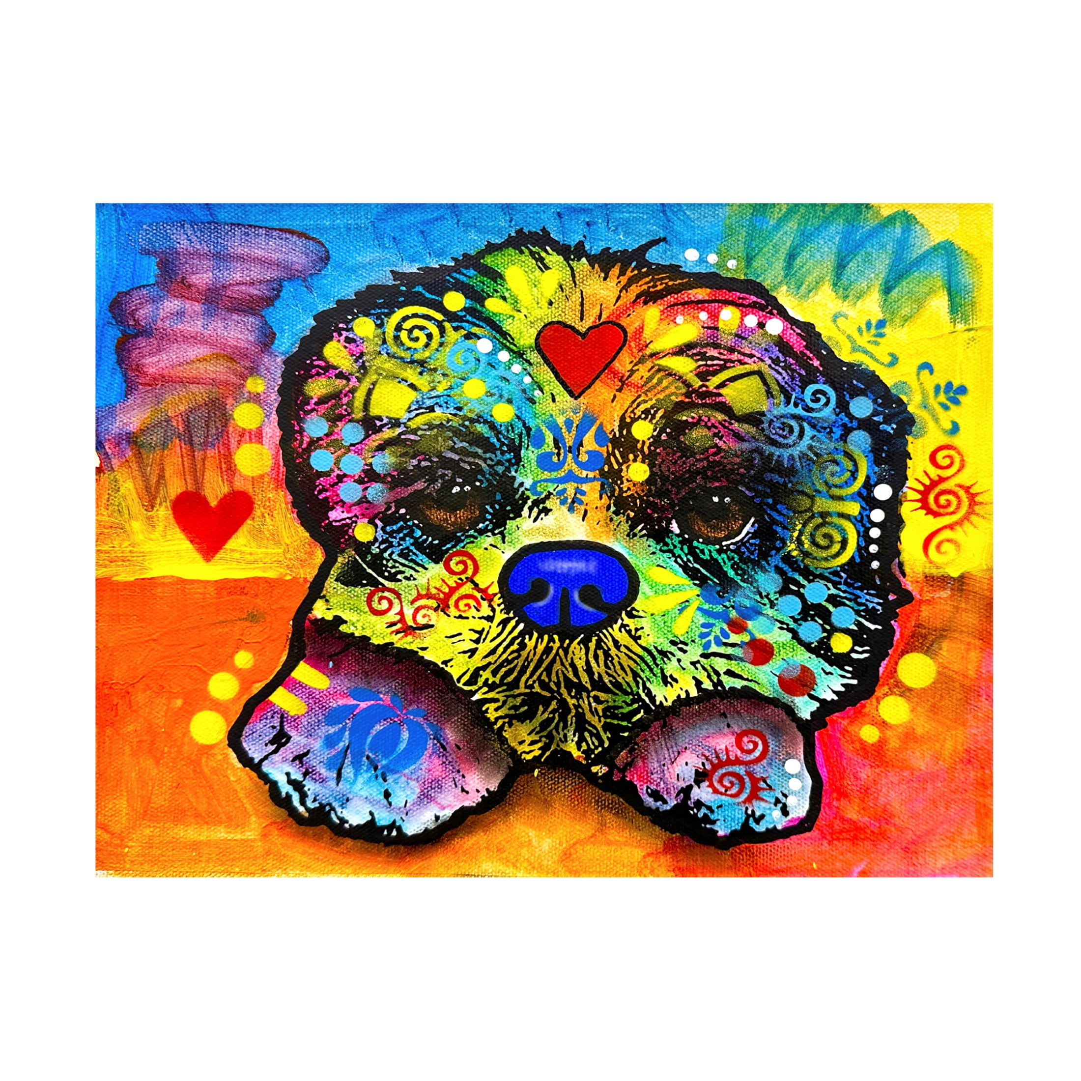 Canvas Wall Art - Dean Russo- Exclusive 'Lazy' Wall Art for Living Room, Bedroom, or Office Décor by Trademark Fine Art - 24 x 18 Inches