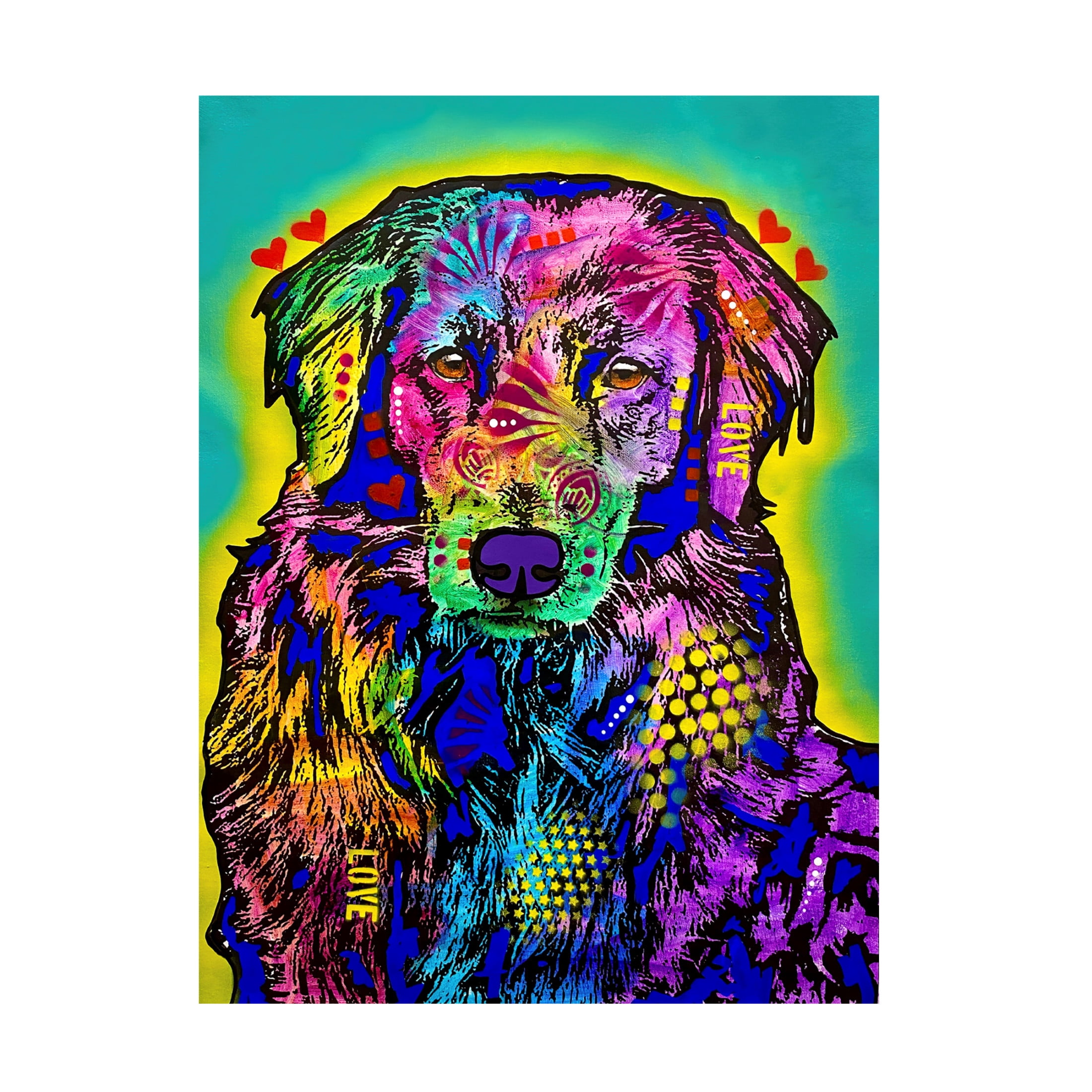 Canvas Wall Art - Dean Russo- Exclusive 'Myself' Wall Art for Living Room, Bedroom, or Office Décor by Trademark Fine Art - 18 x 24 Inches
