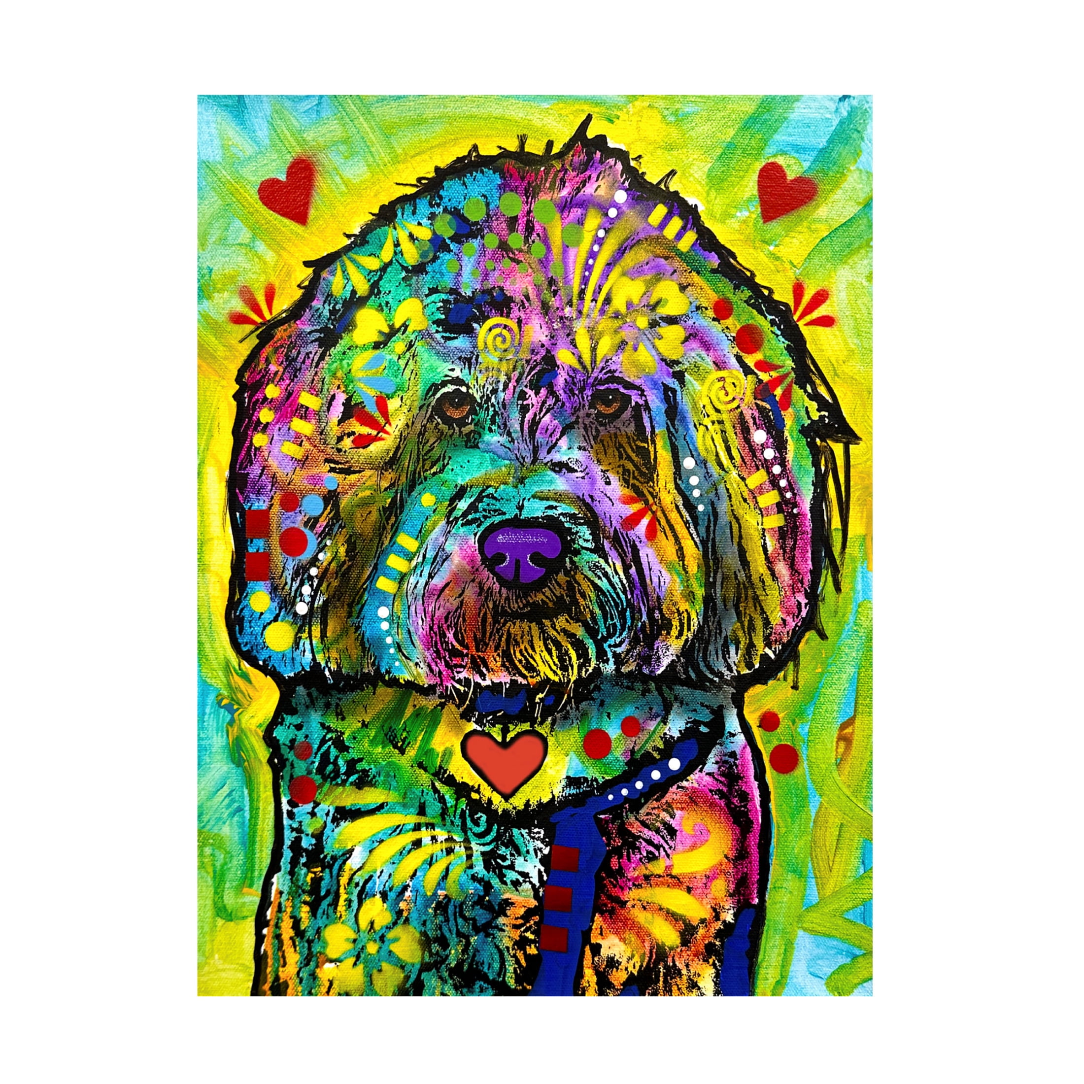 Canvas Wall Art - Dean Russo- Exclusive 'Seriously' Wall Art for Living Room, Bedroom, or Office Décor by Trademark Fine Art - 14 x 19 Inches