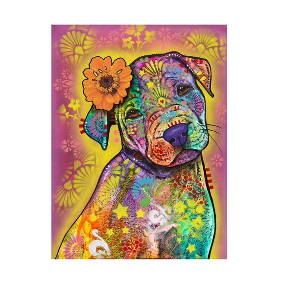 Canvas Wall Art - Dean Russo- Exclusive 'Sweet Little One' Wall Art for Living Room, Bedroom, or Office Décor by Trademark Fine Art - 14 x 19 Inches