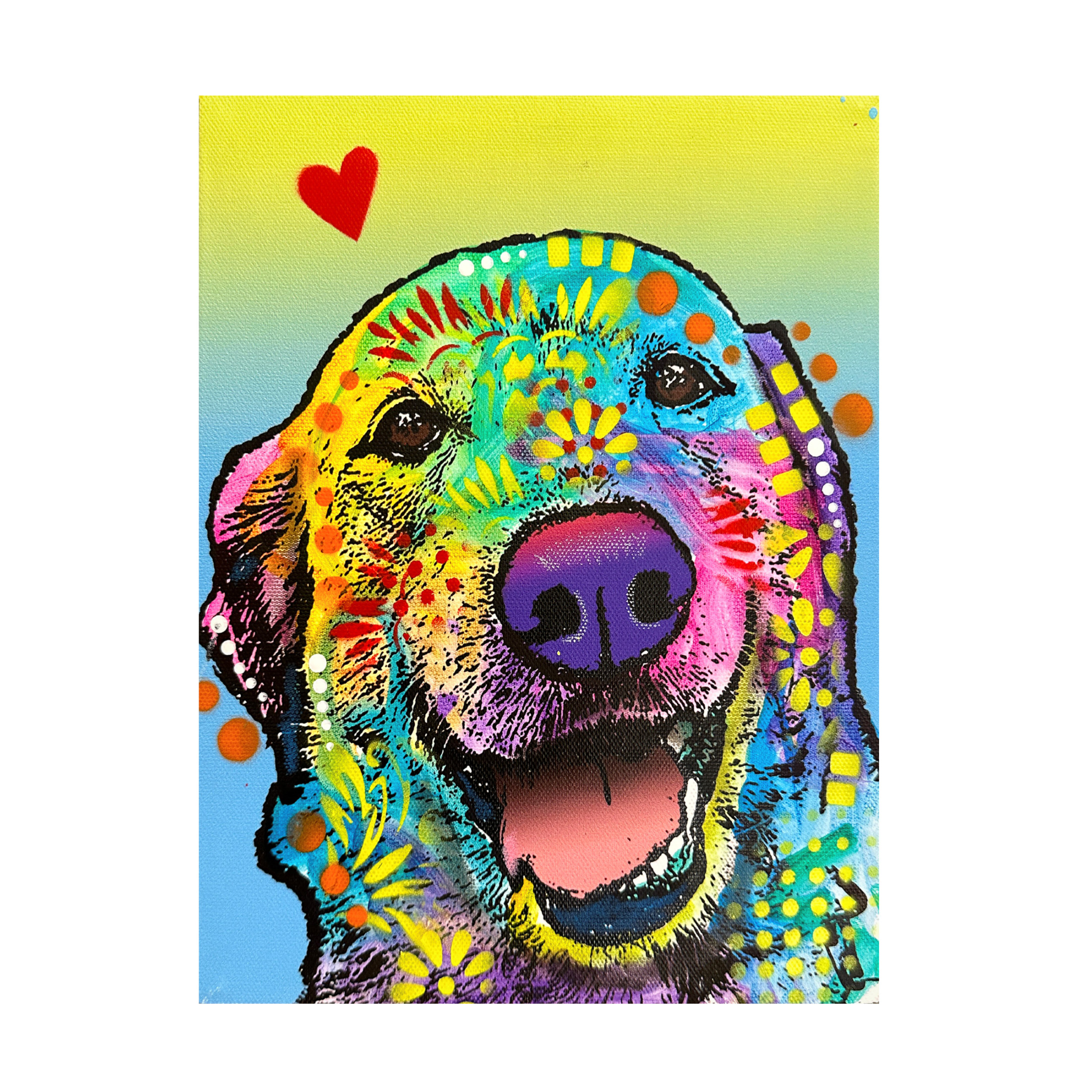 Canvas Wall Art - Dean Russo- Exclusive 'Tested' Wall Art for Living Room, Bedroom, or Office Décor by Trademark Fine Art - 35 x 47 Inches
