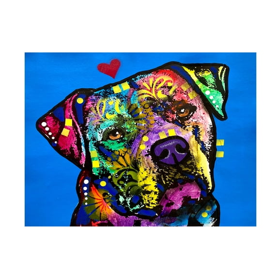 Canvas Wall Art - Dean Russo- Exclusive 'Tilted' Wall Art for Living Room, Bedroom, or Office Décor by Trademark Fine Art - 24 x 24 Inches
