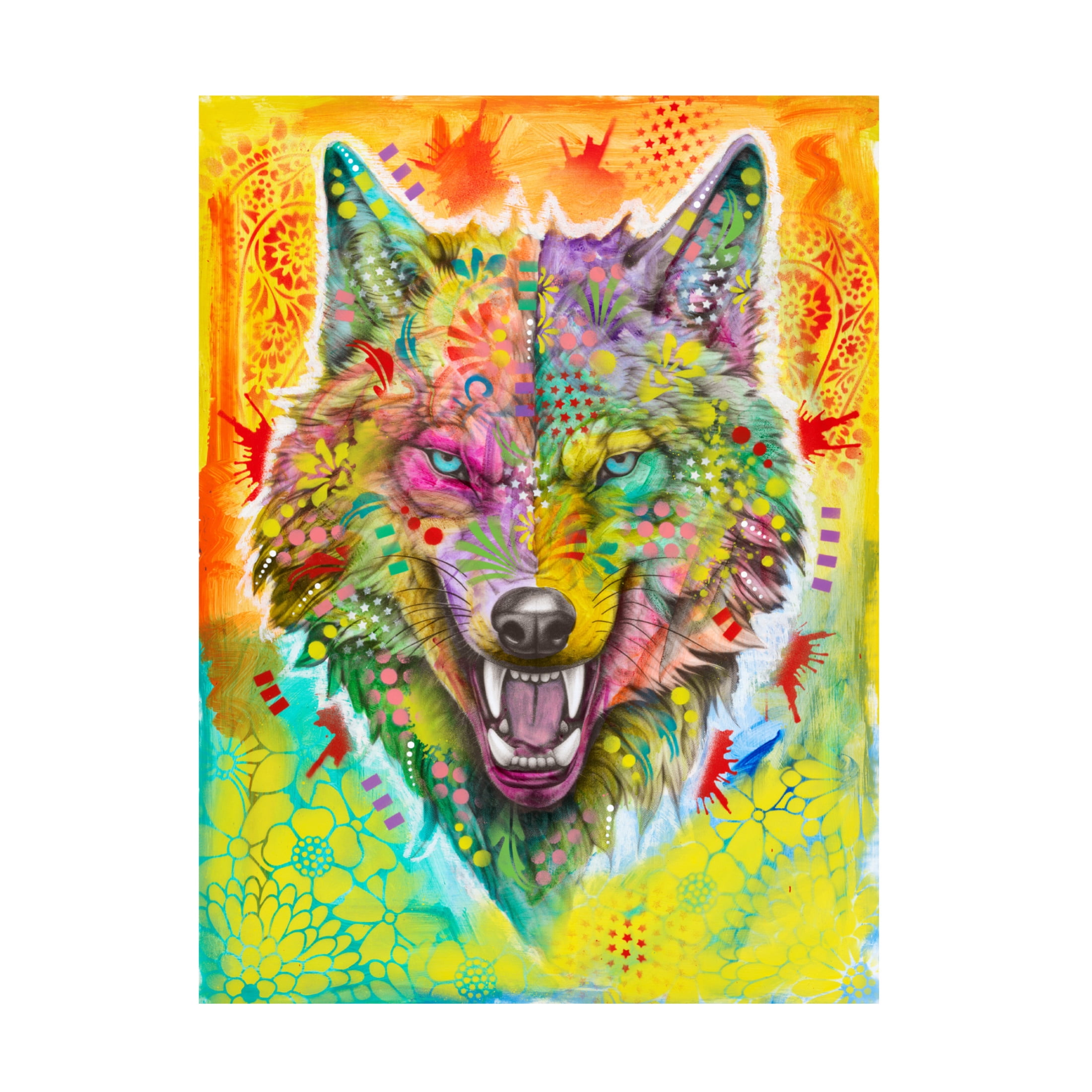 Canvas Wall Art - Dean Russo- Exclusive 'Vengeance' Wall Art for Living Room, Bedroom, or Office Décor by Trademark Fine Art - 24 x 32 Inches