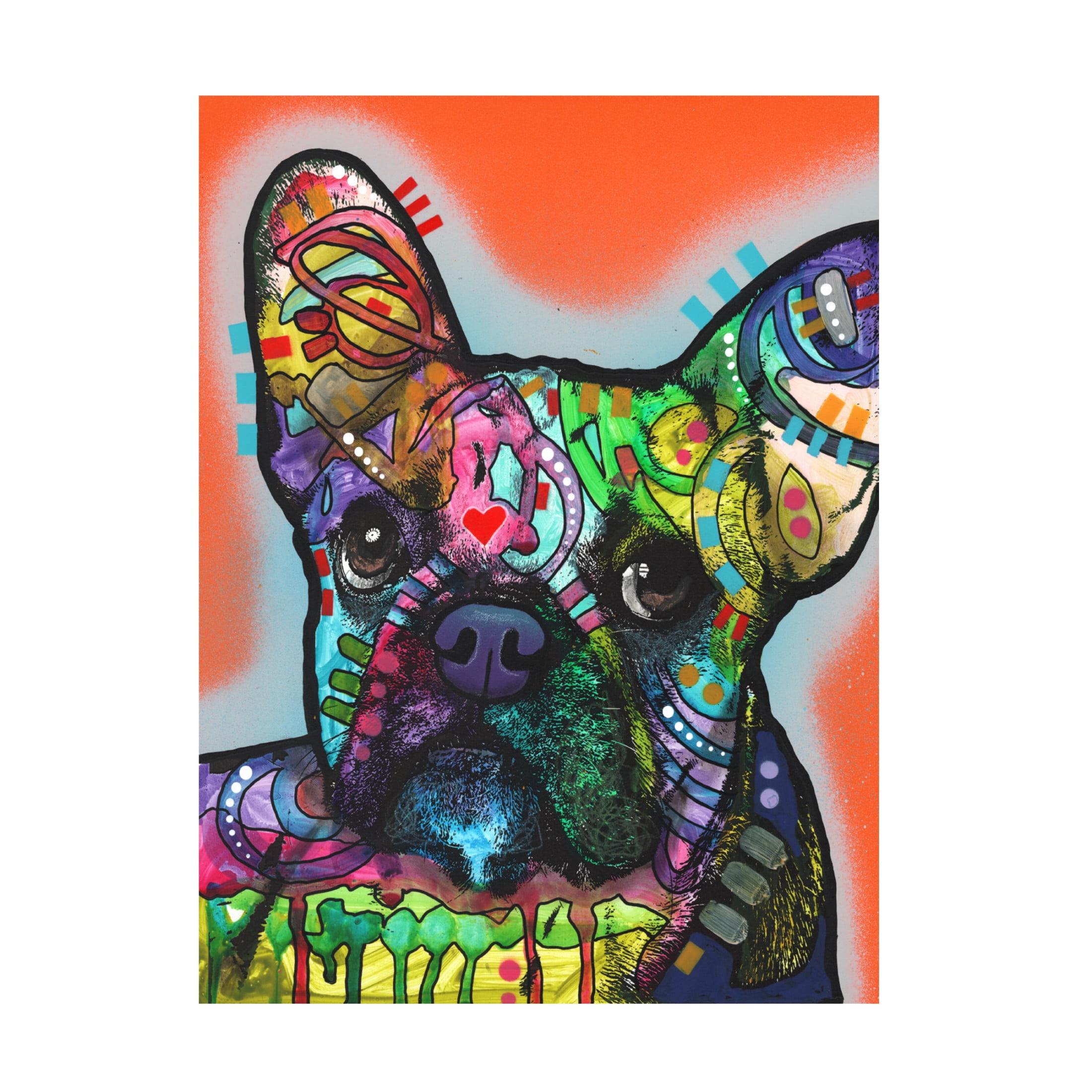 Canvas Wall Art - Dean Russo 'French' Wall Art for Living Room, Bedroom, or Office Décor by Trademark Fine Art - 14 x 19 Inches