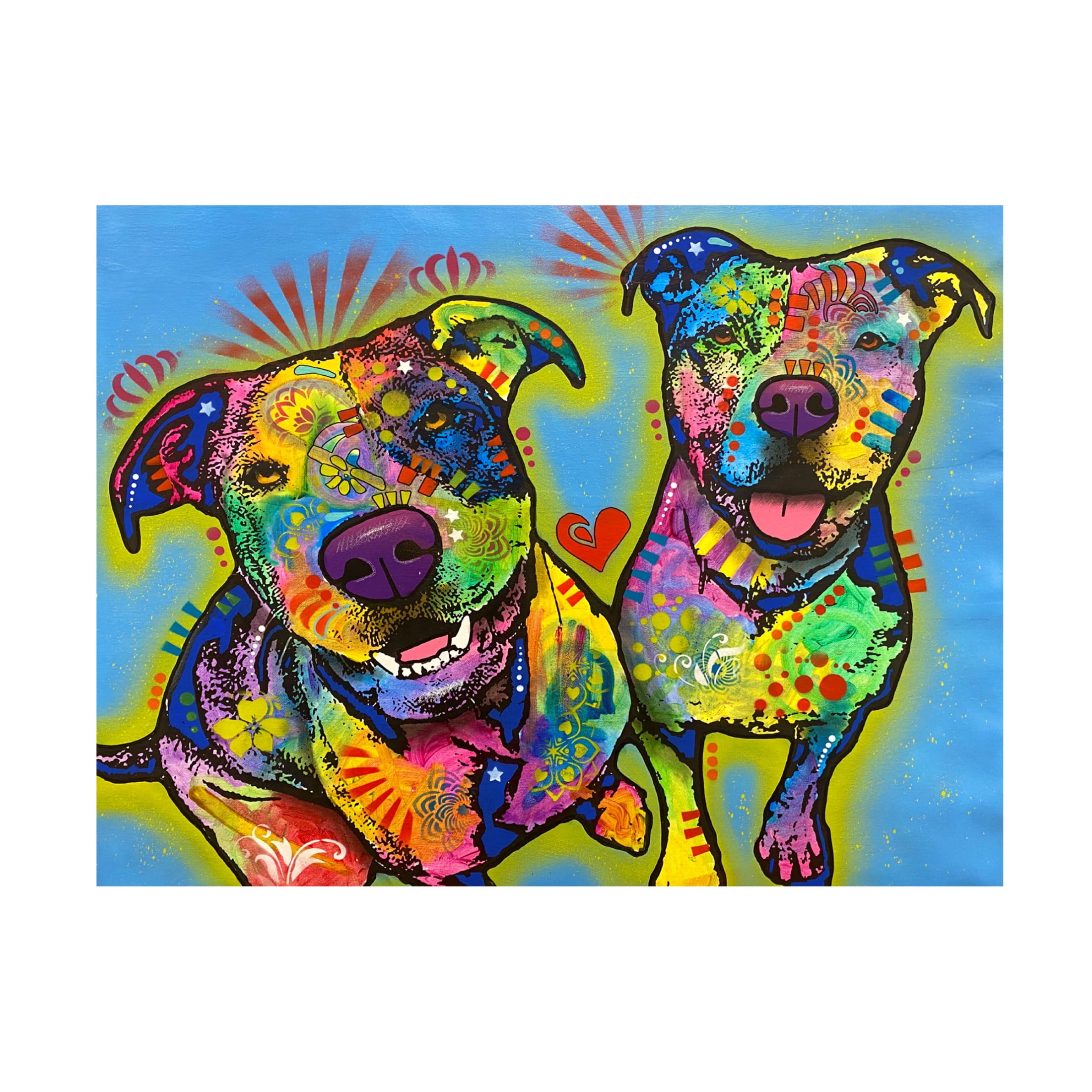 Canvas Wall Art - Dean Russo 'Frens Fo Life' Wall Art for Living Room, Bedroom, or Office Décor by Trademark Fine Art - 19 x 14 Inches