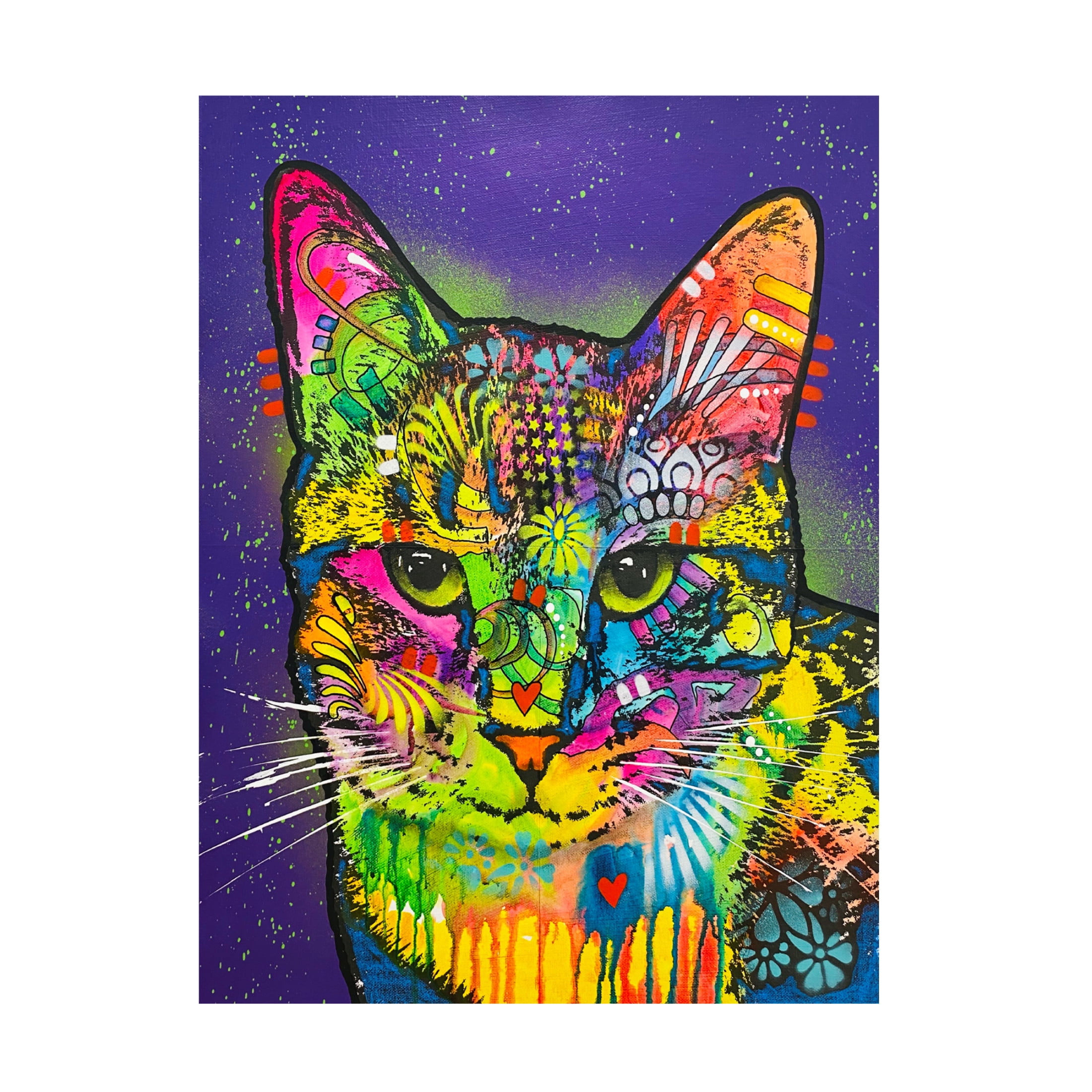 Canvas Wall Art - Dean Russo 'Got Any Scritches For Me' Wall Art for Living Room, Bedroom, or Office Décor by Trademark Fine Art - 24 x 32 Inches